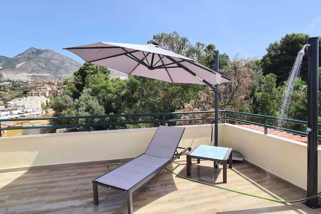 Luxury Penthouse With Sea&Mountain Views & Hot Tub - Tranquility & Rest Διαμέρισμα Benalmádena Εξωτερικό φωτογραφία